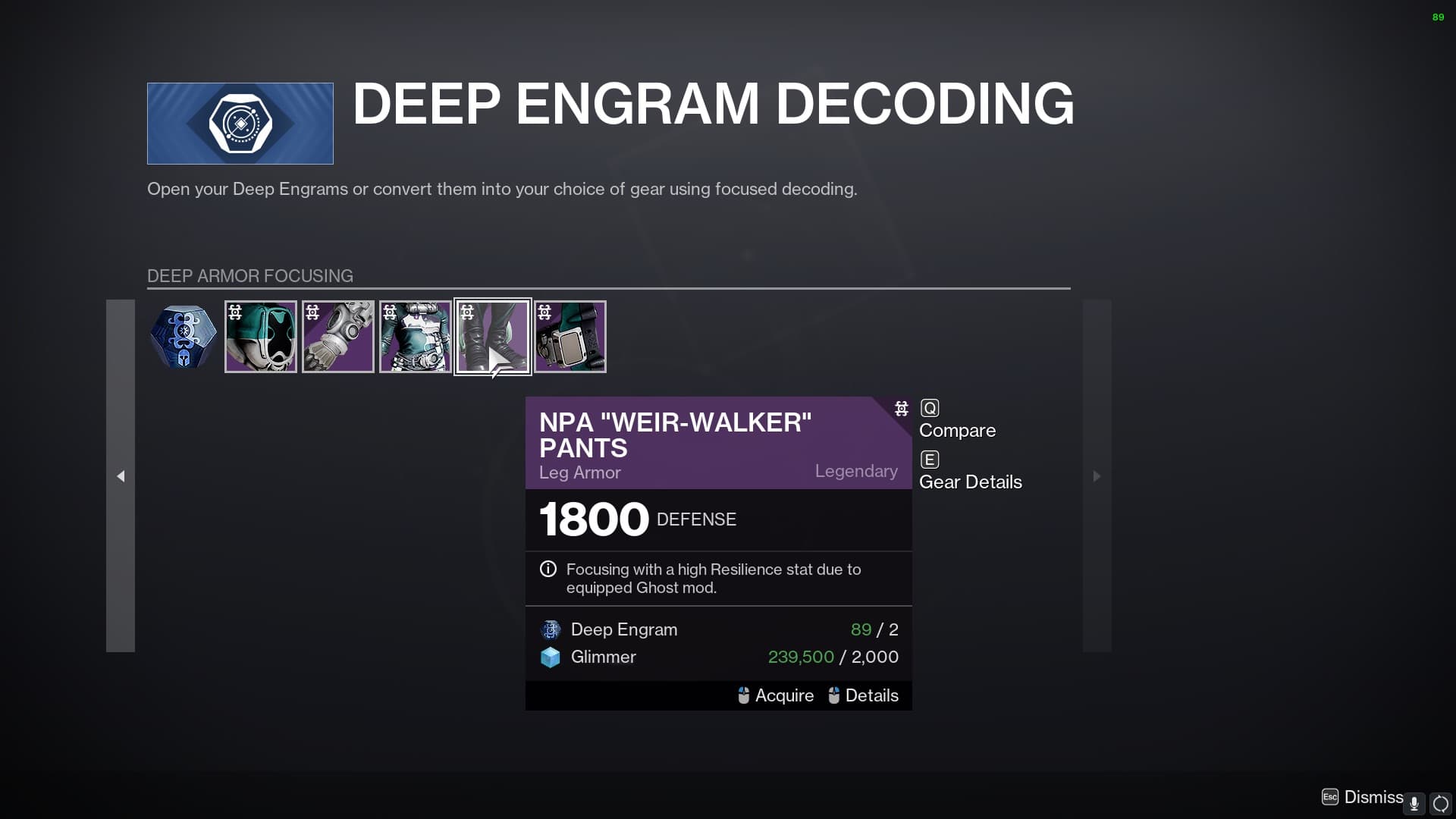 How to Get High Stat Armor in Destiny 2