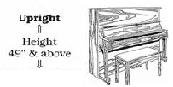 Types & Sizes of Pianos