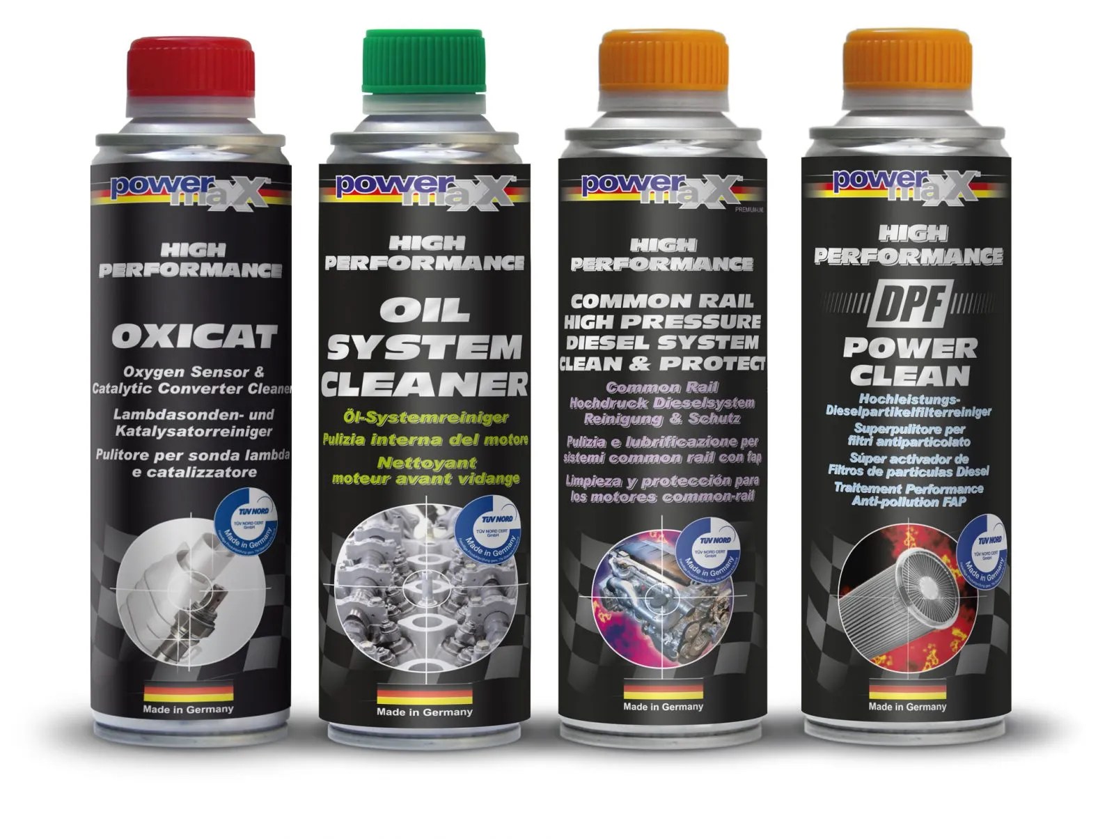 Engine / Injector / Exhaust & DPF 4 pack Diesel Bluechem Australia