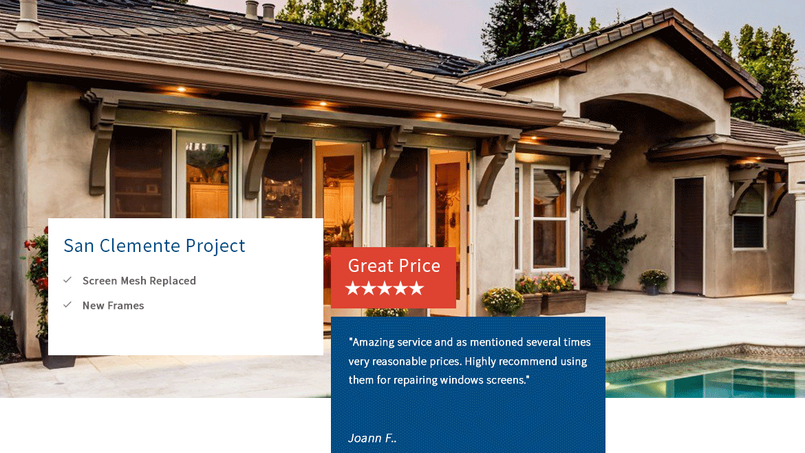 Window Screen Repair and Rescreening‎ Service