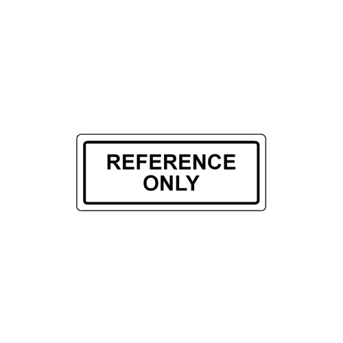 REFERENCE ONLY LABEL Bluecode