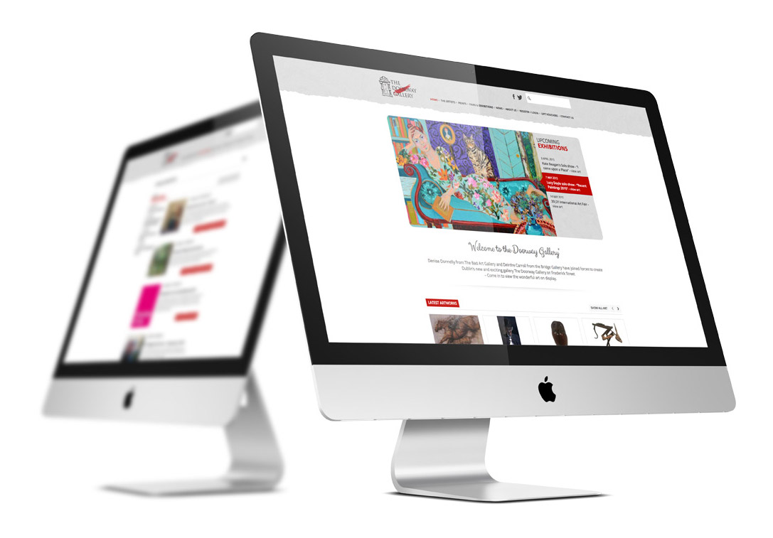 Art Gallery site Design, Online Auction Software Belfast