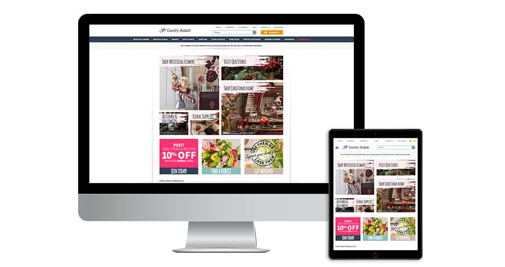 Country Baskets bluedigital.co.uk