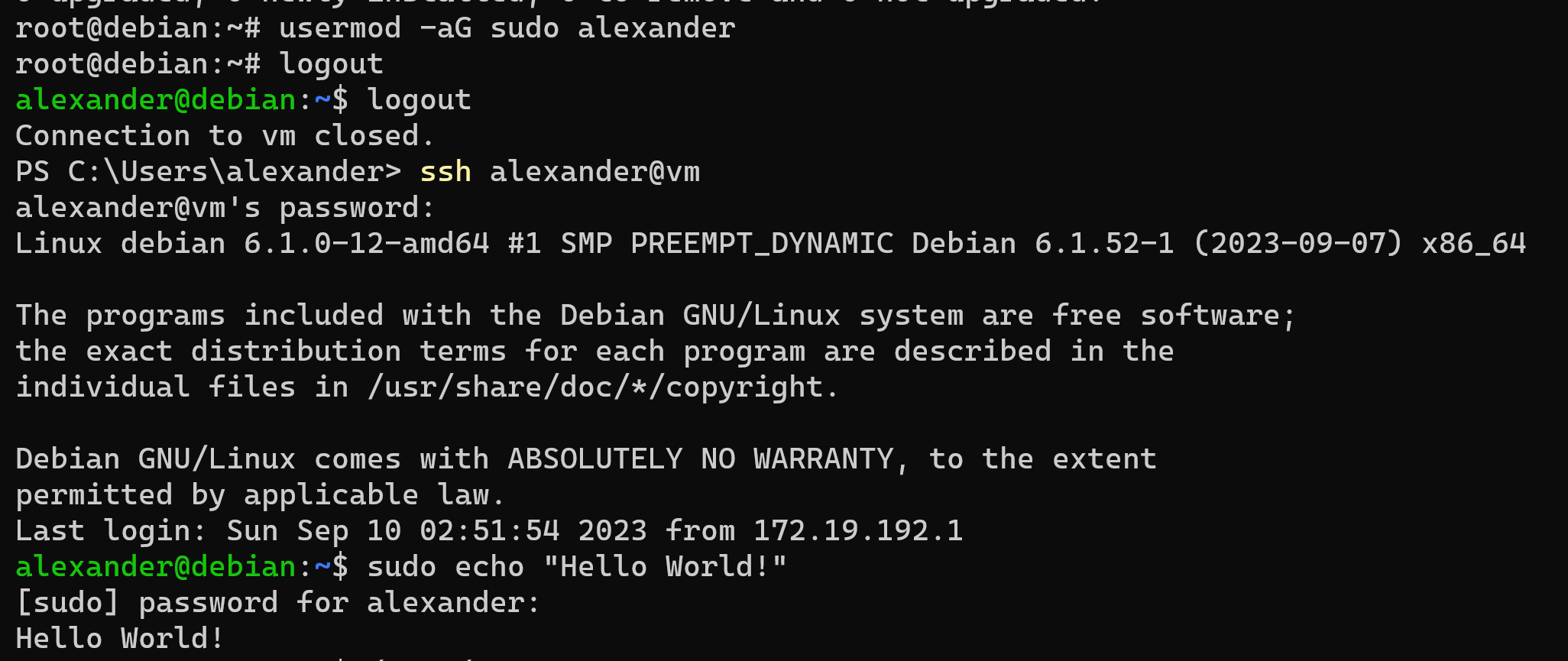 How to enable user to use "sudo"