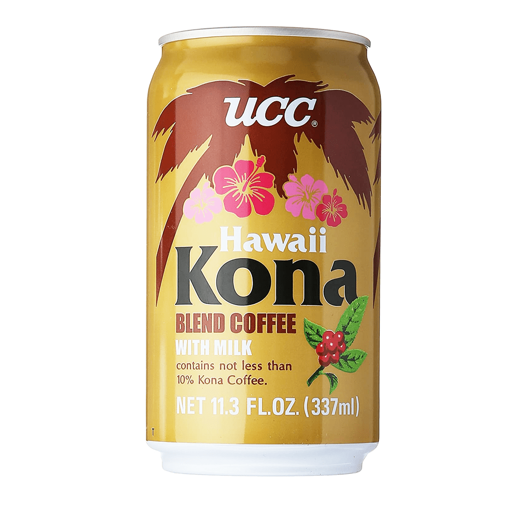 UCC Hawaii Kona Coffee Can 9.1 oz Can Blue Dog Beverage