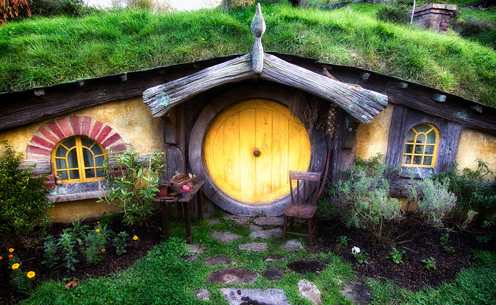 The Hobbit House Blue Forest