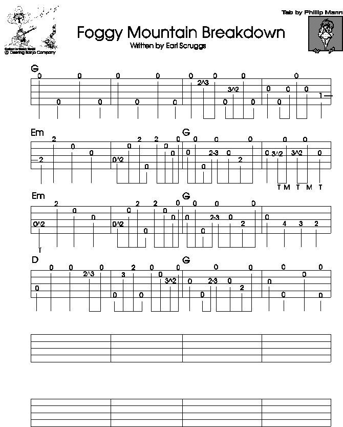 Banjo Tablatures EK