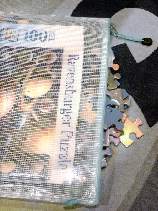 How to Store Jigsaw Puzzles In Less Space Blue i Style