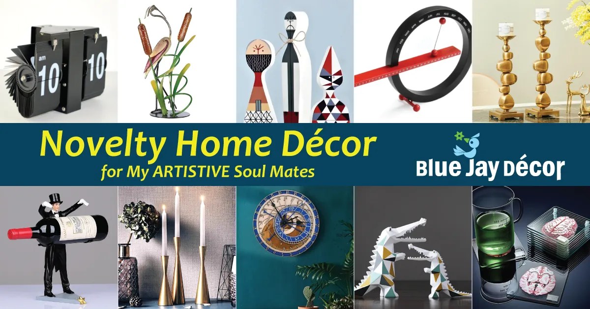 Blue Jay Décor Artistic Home Décor, Novelty Gifts