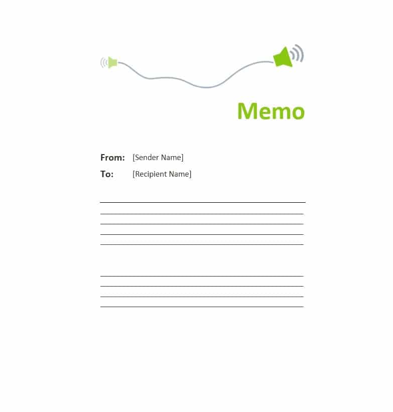 13 Free Memo Templates Blue Layouts