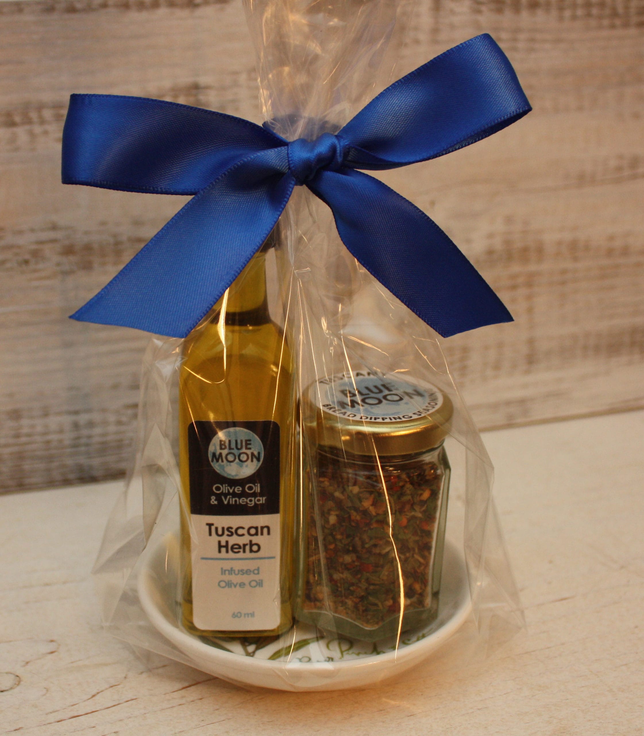 Appetizer Gift Set Blue Moon Premium Olive Oil and Vinegar