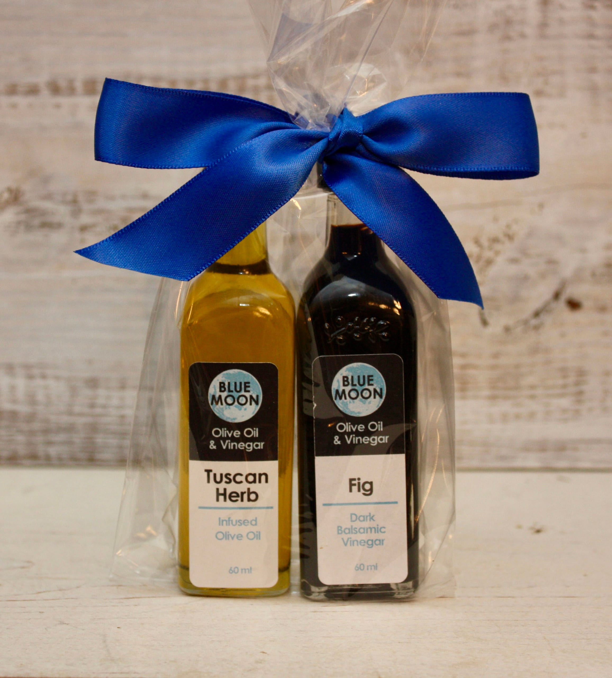 TwoPack Pairing Blue Moon Premium Olive Oil and Vinegar