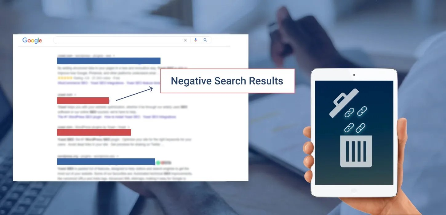 How To Remove Negative Content From Google Search