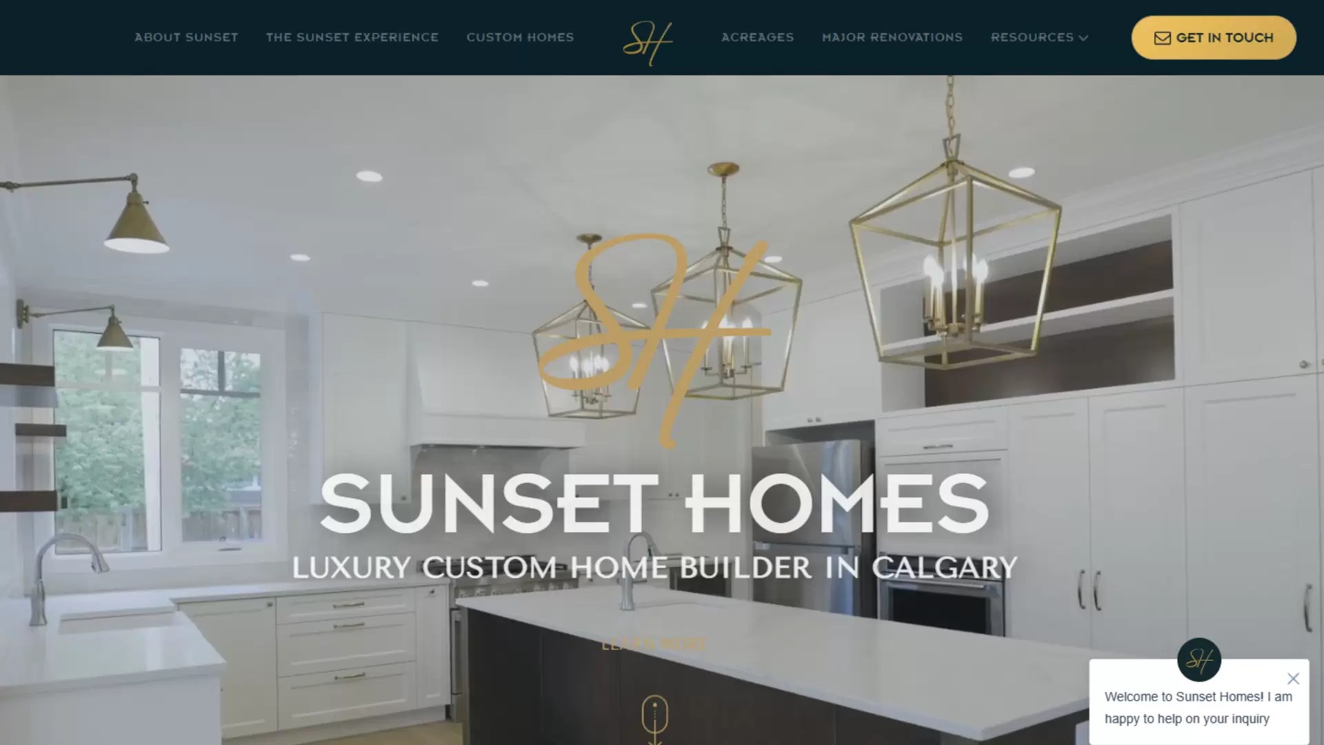 Creating a Luxurious Experience Sunset Homes Launches New site