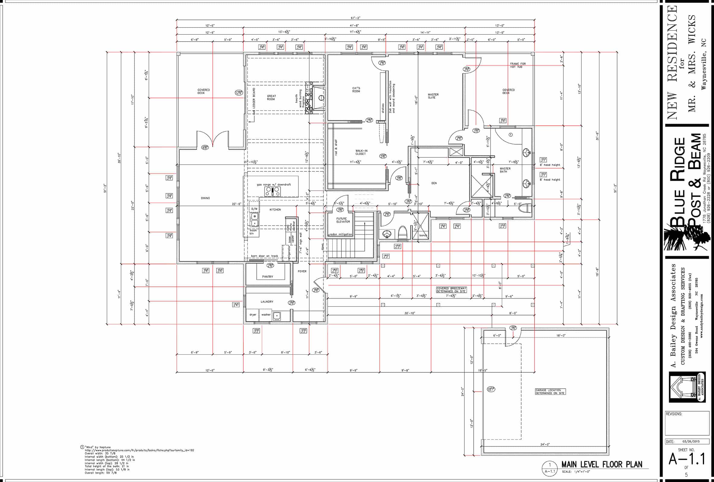 Blue Ridge post & Beam Plans