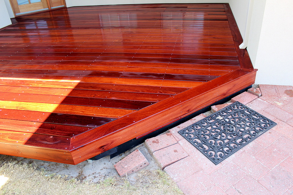 Jarrah Timber Decking 1 Blue Sky Carpentry Perth