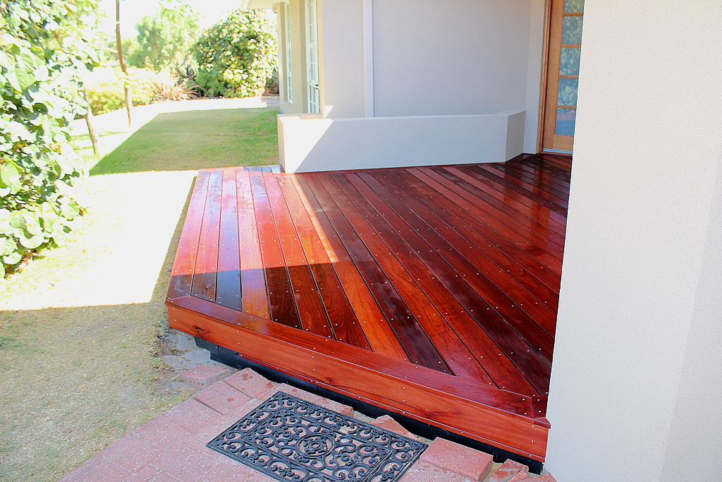 Jarrah Timber Decking 1 Blue Sky Carpentry Perth