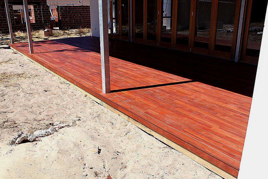 Jarrah Timber Decking 2 Blue Sky Carpentry Perth