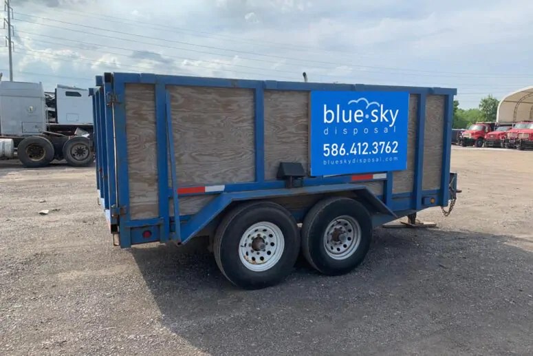 Roll Off Dumpster Rental » Blue Sky Dumpster Rental in Detroit