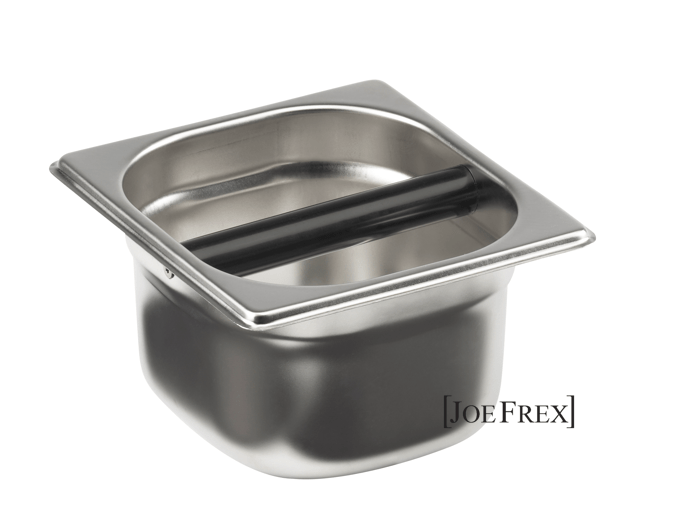 Joe Frex Stainless steel counter sunk knock box bluestarcoffee.eu