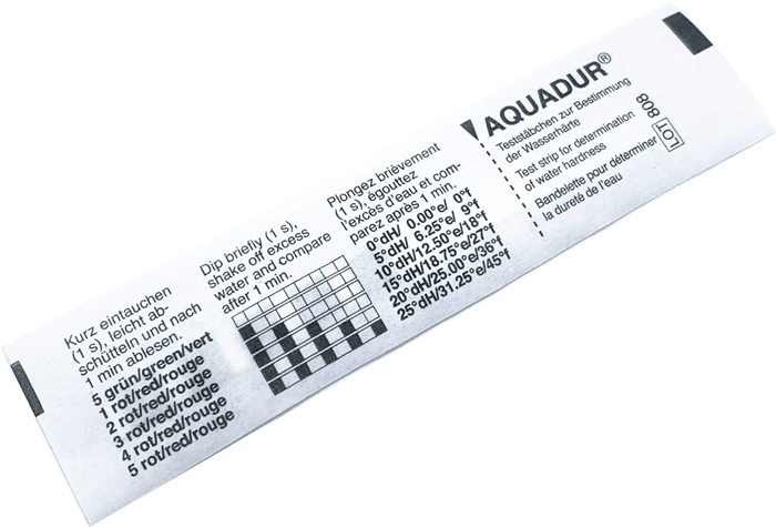 AQUADUR Water Hardness Test Strip Water test strip bluestarcoffee.eu