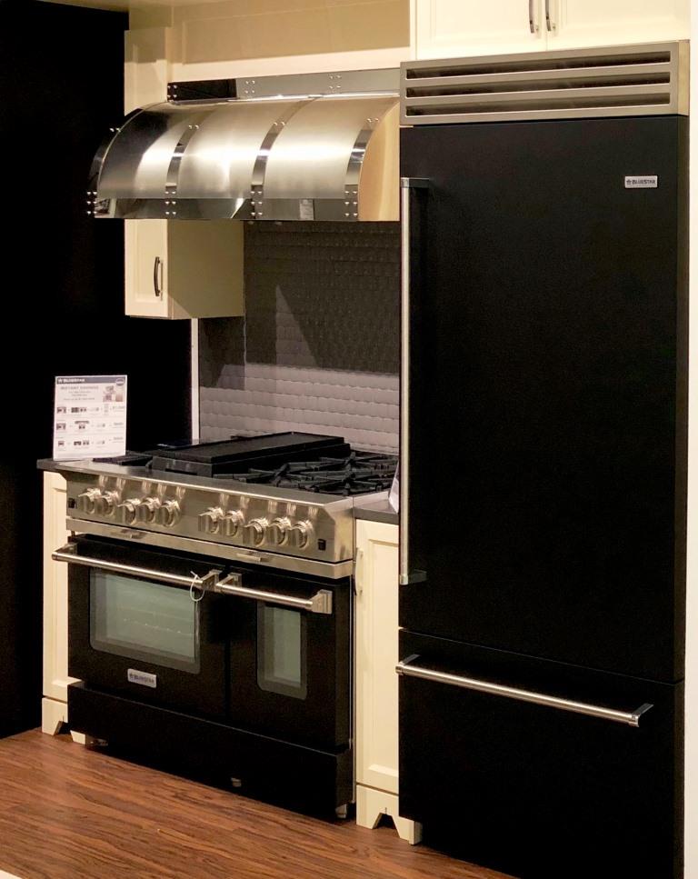 BlueStar Display at Mrs. G's Appliance BlueStar