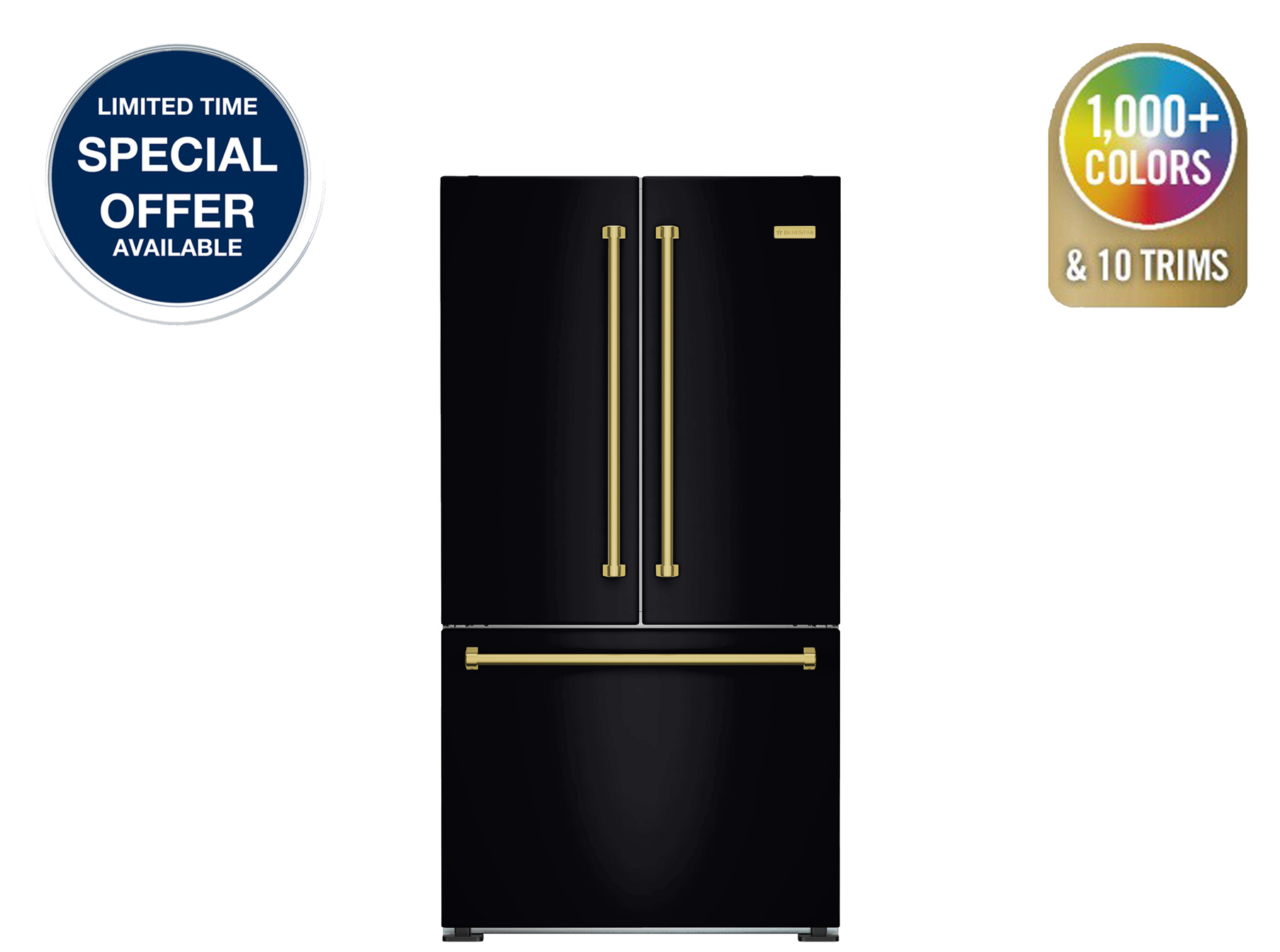 36" Freestanding French Door Refrigerator/Freezer