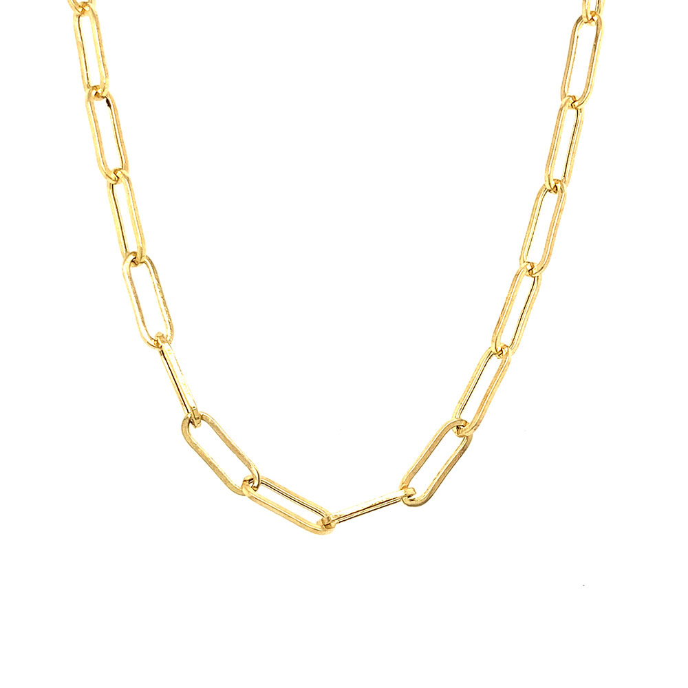 Paperclip Style Chain in 14K Yellow Gold 60016697