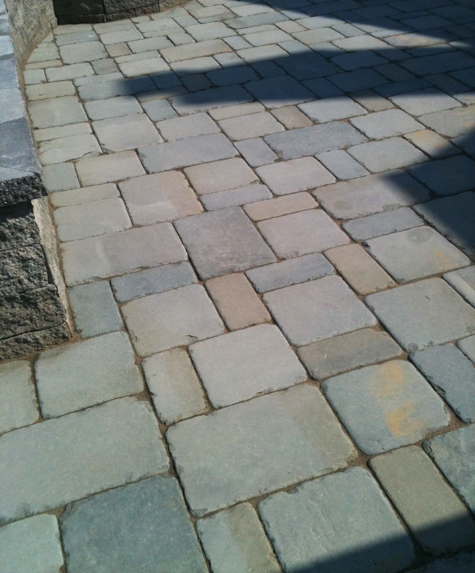 Tumbled Bluestone Patio