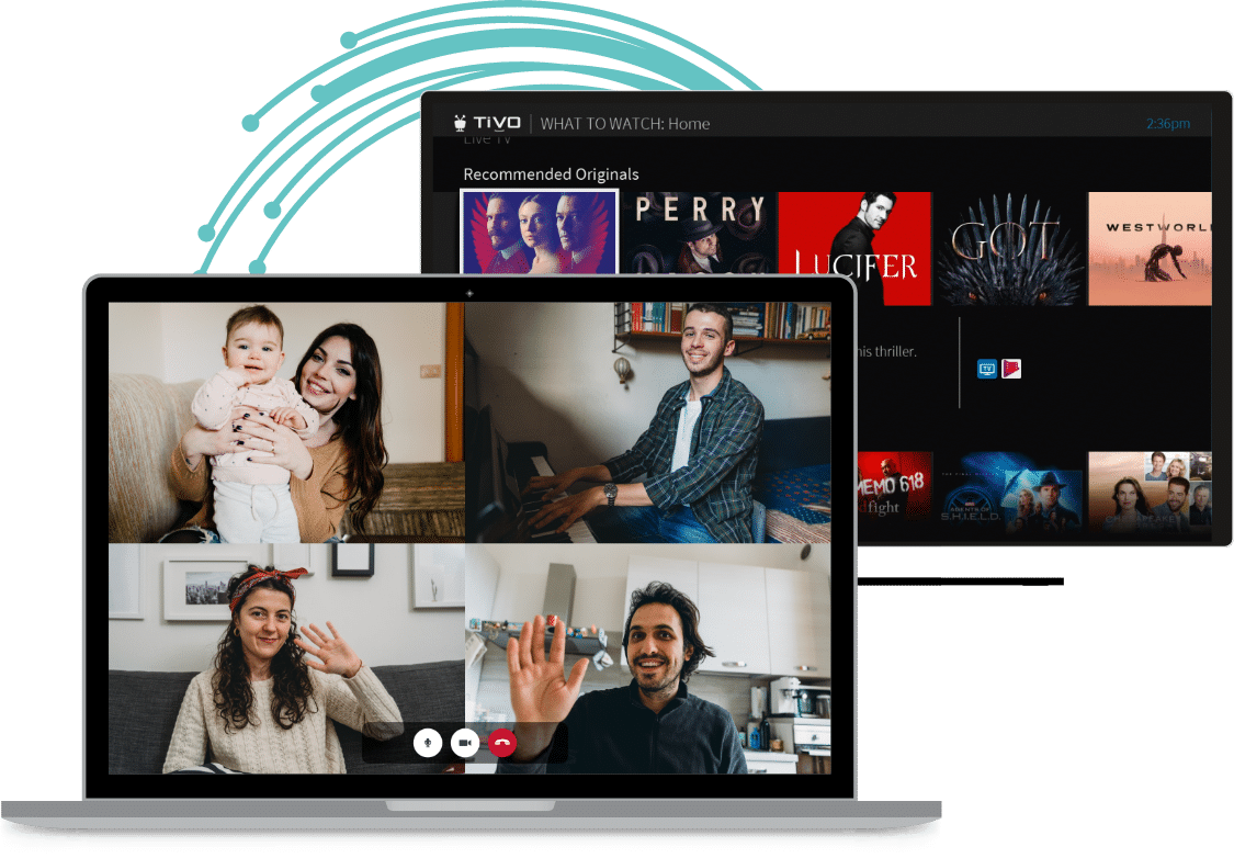 Kit de bienvenida TiVo IP Blue Stream Fiber