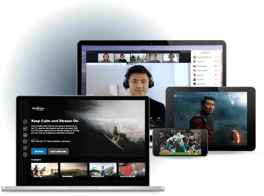 Home Blue Stream Fiber