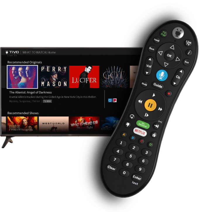 TiVo QAM Blue Stream Fiber