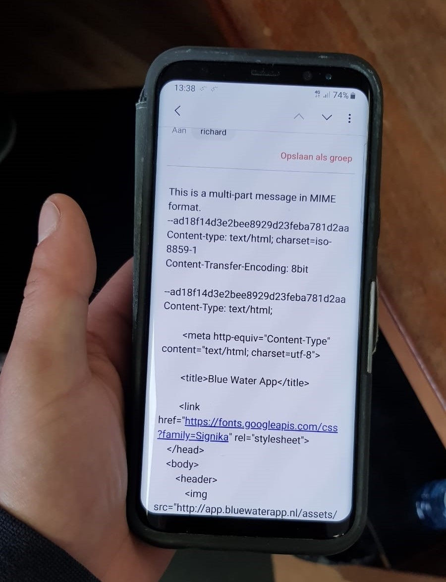 Blue Water APP / FAQ