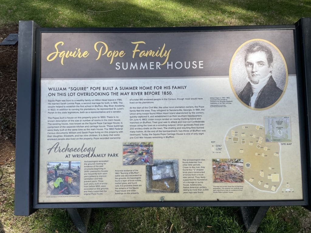 Wright Family Park and Calhoun Street Dock Waterfront Park Bluffton