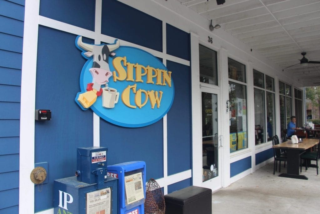 Sippin Cow Breakfast and Lunch Cafe Downtown Bluffton SC