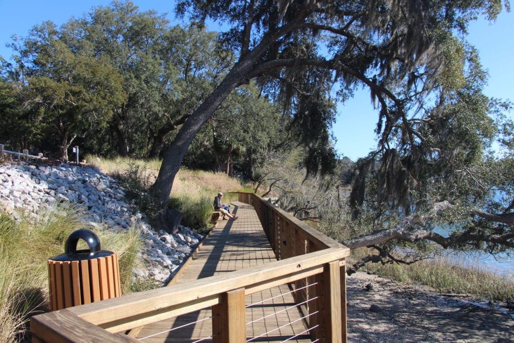 Wright Family Park and Calhoun Street Dock Waterfront Park Bluffton