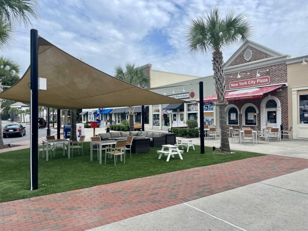 What is Belfair Towne Village Shopping Center in Bluffton?