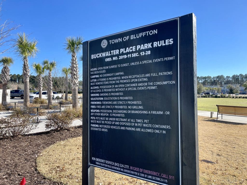 Grand Opening Buckwalter Place Amphitheater Bluffton SC