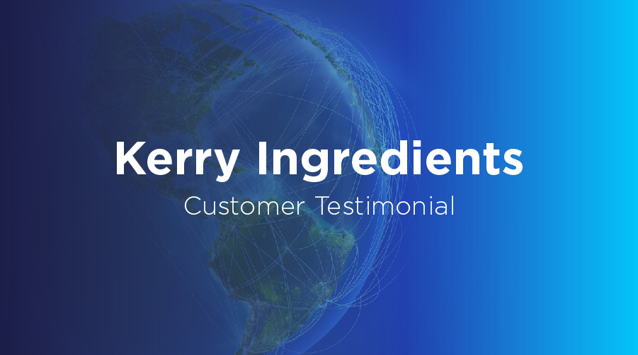 Customer Testimonial Kerry Ingredients BluJay Parcel Solutions