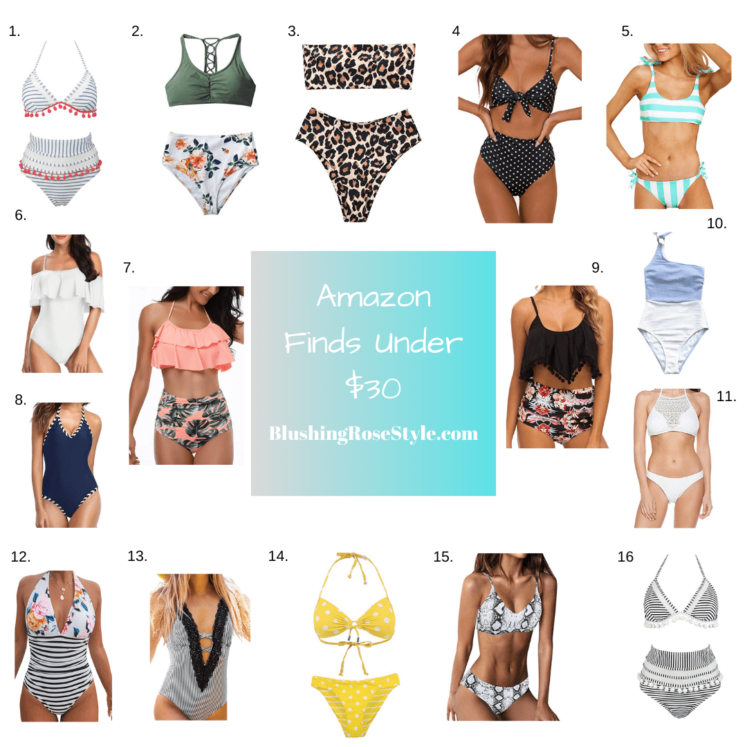 Amazon Swimsuits and CoverUps Blushing Rose Style Blog