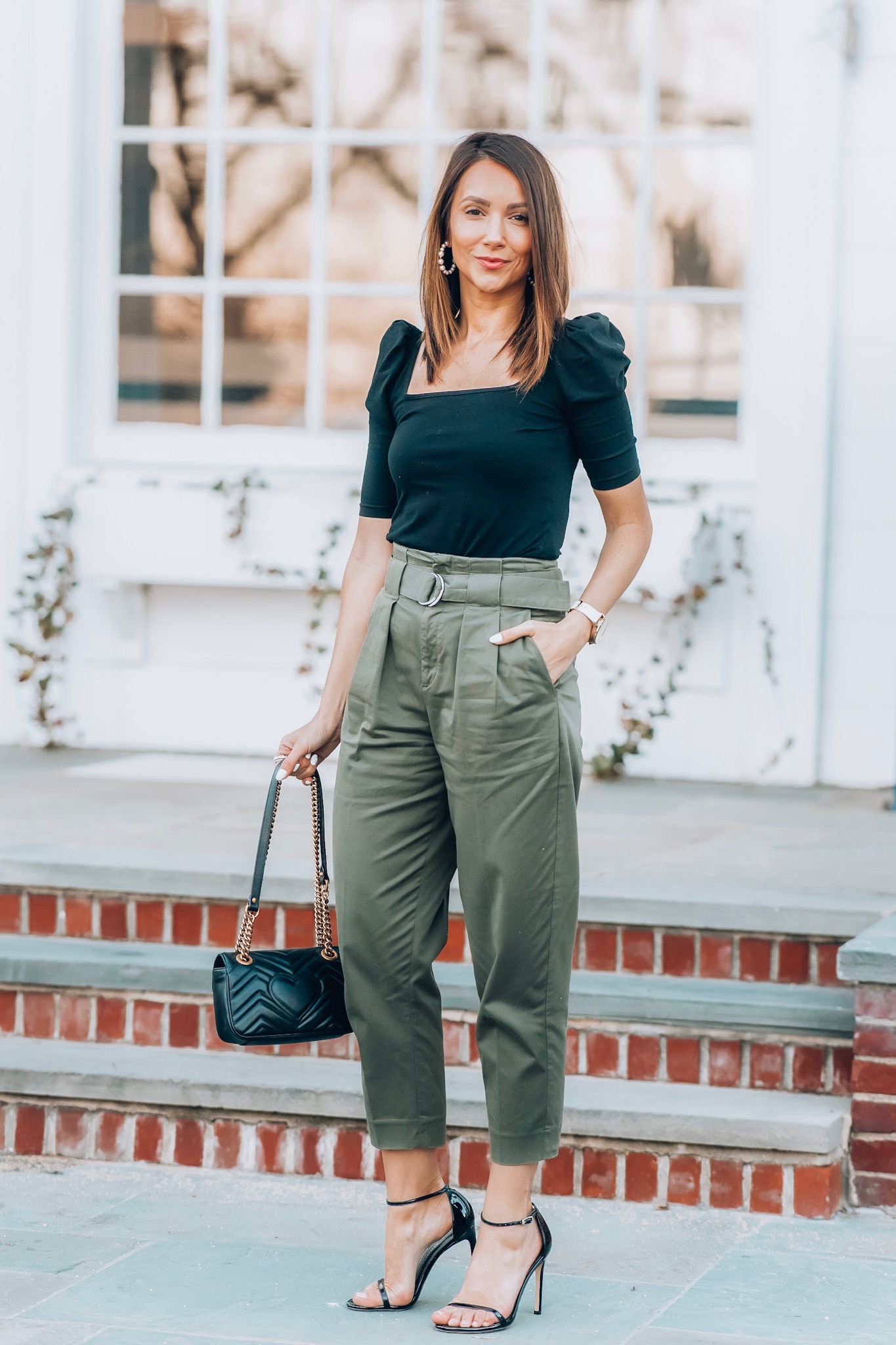 Work Pants Three Outfit Ideas Blushing Rose Style Blog