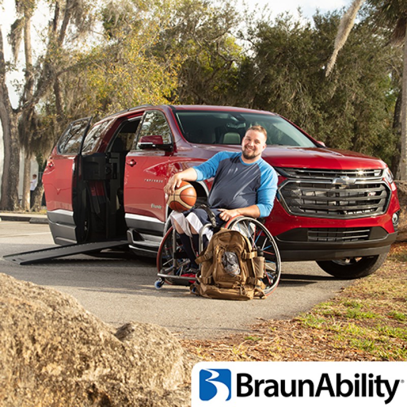Wheelchair Accessible Chevrolet Traverse by BraunAbility