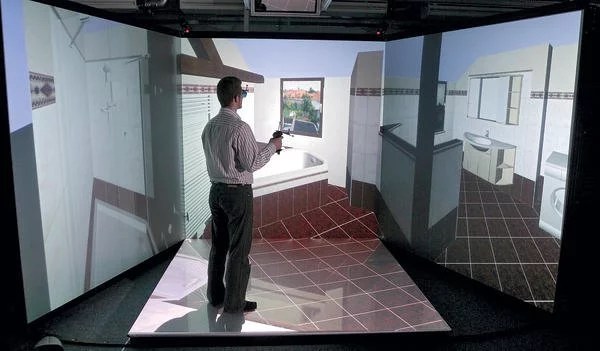 3DVisualisierung Von Flachbildschirmen und Beamern zur virtuellen
