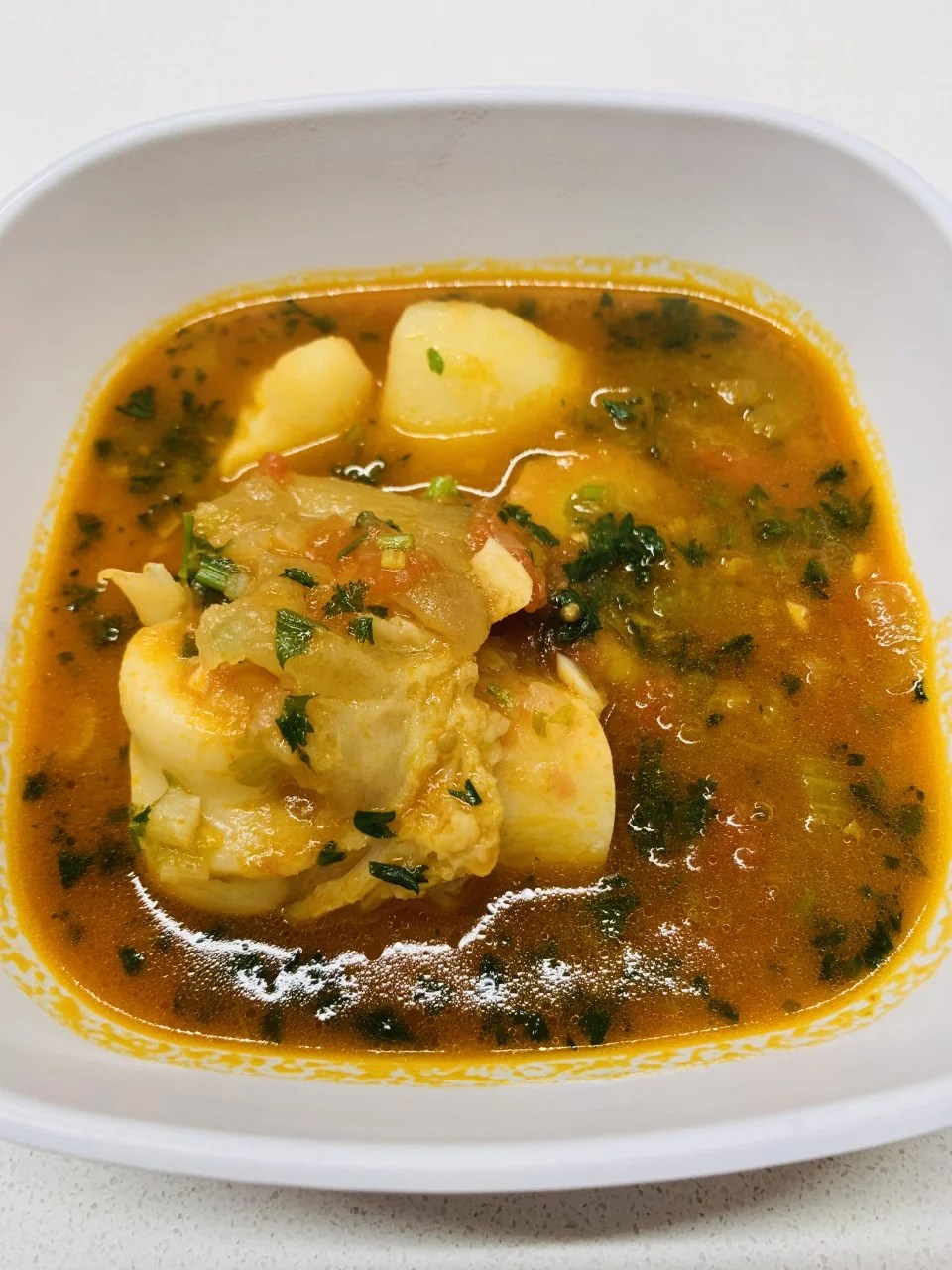 Molokoni “Cow Foot” Soup Boston Medical Center