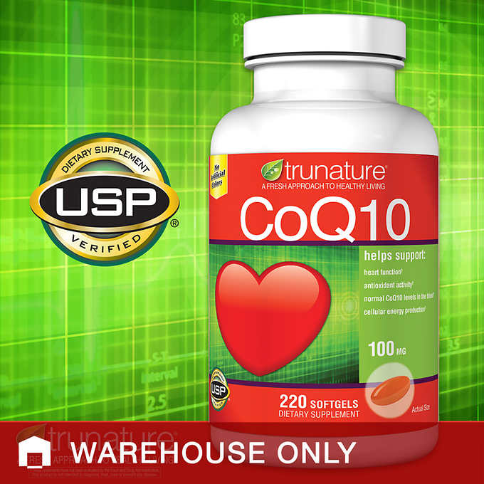 trunature CoQ10 100 mg., 220 Softgels My online store dba Expo Int'l