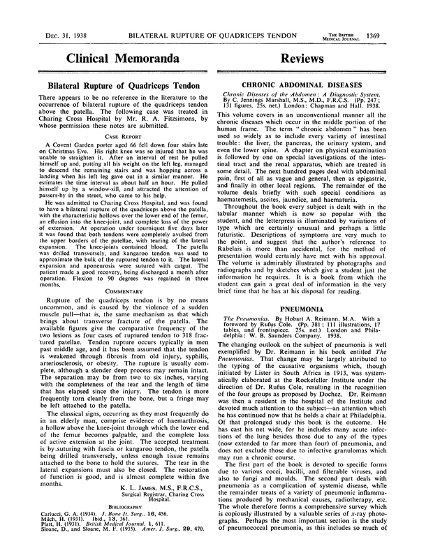 CHRONIC ABDOMINAL DISEASES The BMJ