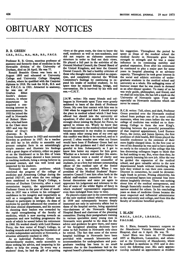 OBITUARY NOTICES The BMJ