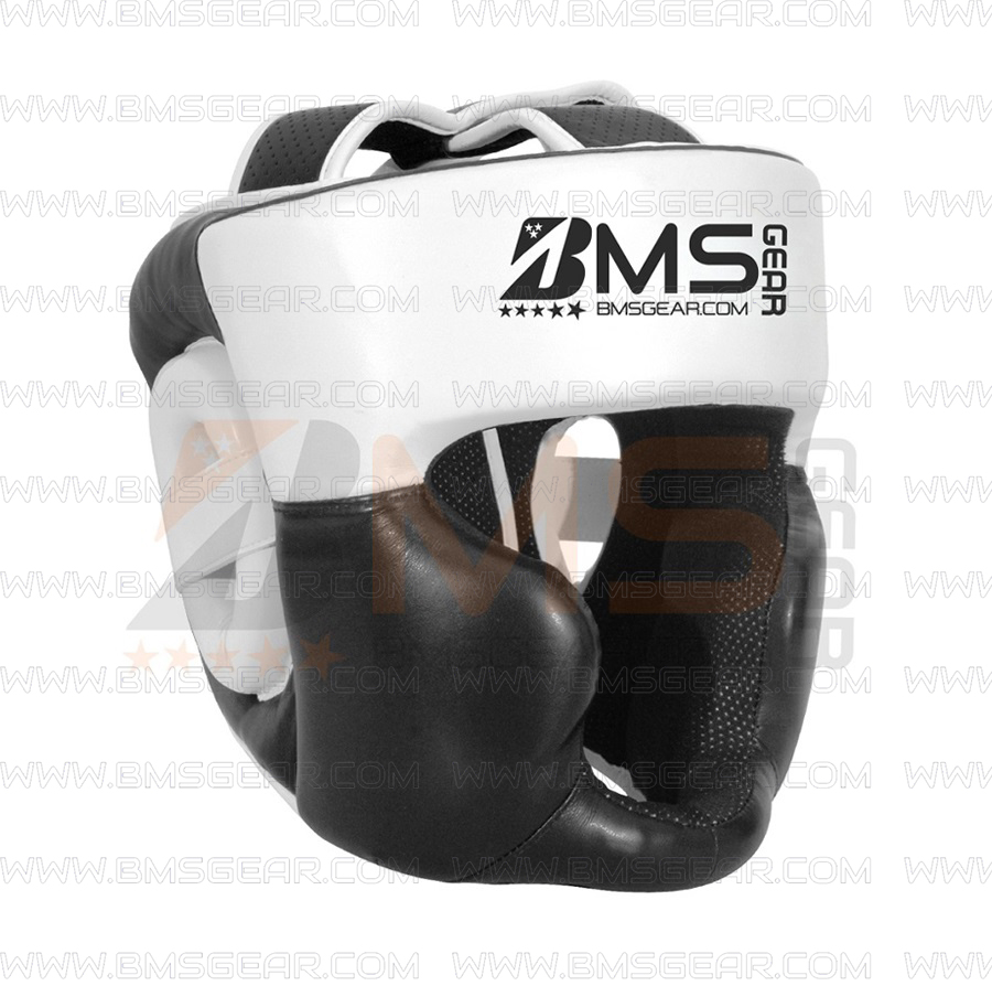 BMS Boxing Head Guards Manufacturer Leather Boxing Head Gear Suppliers