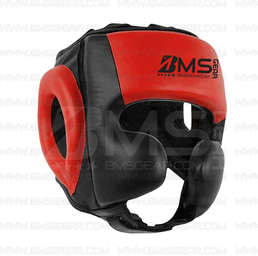 BMS Boxing Head Guards Manufacturer Leather Boxing Head Gear Suppliers
