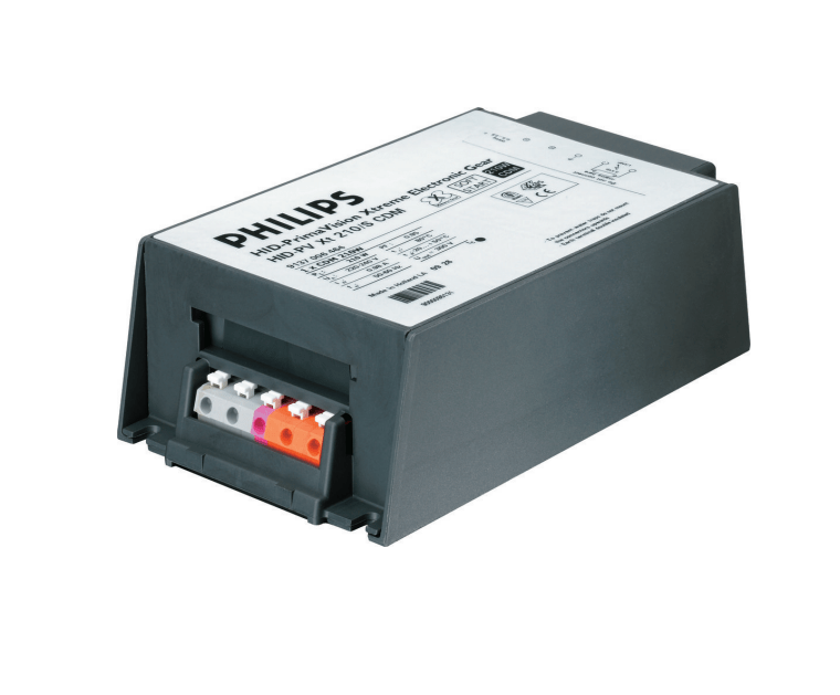 PHILIPS BALLAST HIDPV Xt 210 CDMe/CPO C2 208277V 913700672766 BMT Lighting,PHILIPS